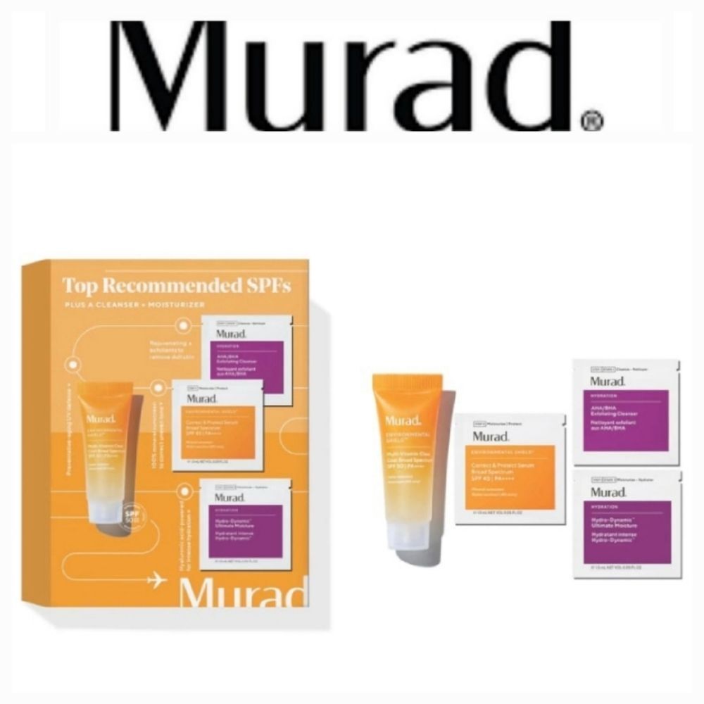 Murad Derm On-The-Go Top Recommended SPF's Travel Set‎